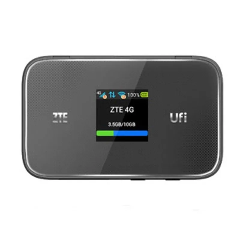 

Dual Band Cat 6 300Mbps Unlocked US Version ZTE MF970 4G Lte UfI Wireless Router With Sim Slot 4G Antenna, Black, white