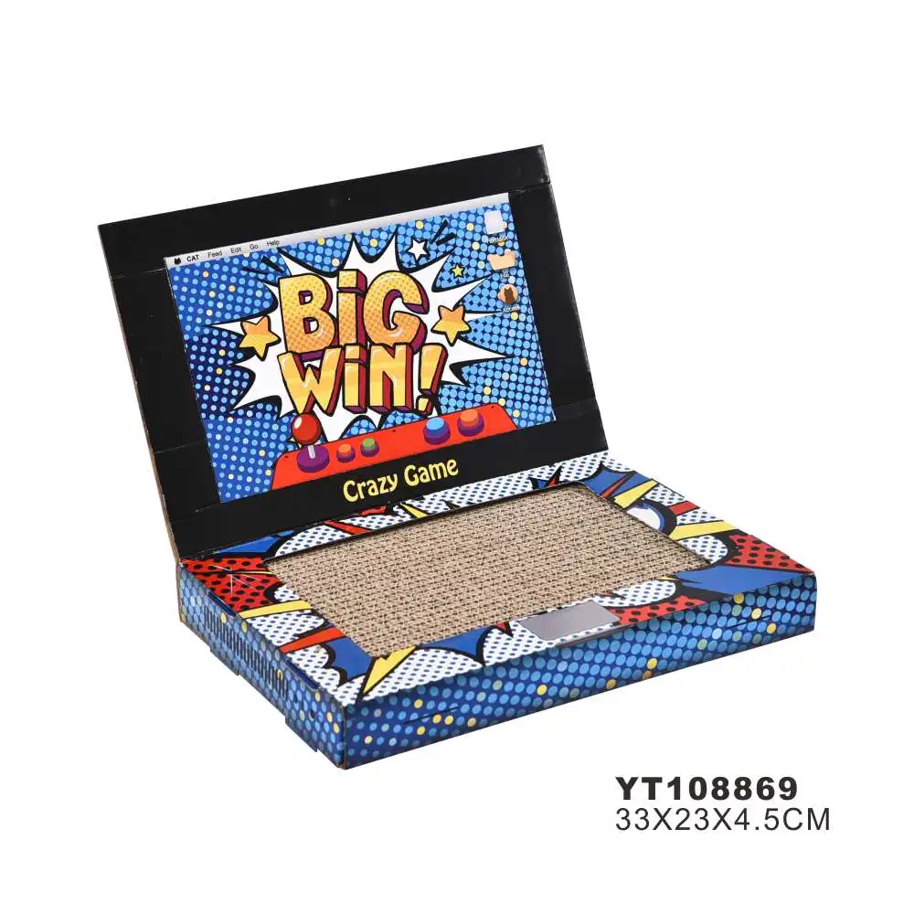 Petstar Pet Game Console Themed Board Foldable Play Cat Scratch Pad  Cardboard With Catnip - Buy Board Cat Scratch,Cat Scratch Cardboard,Cat  Scratch Pad Product on Alibaba.com