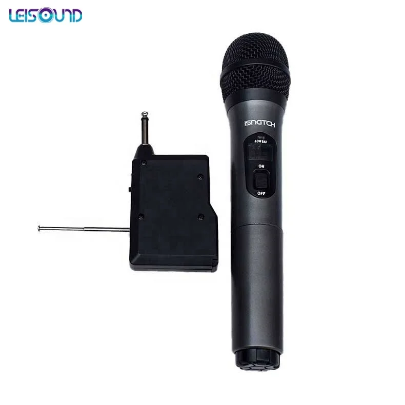 

Rechargeable uhf Handheld wireless microphone transmitter/receiver