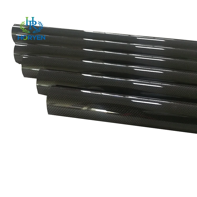 

Light weight 100% pure carbon fiber 3k carbon fiber tube for sale