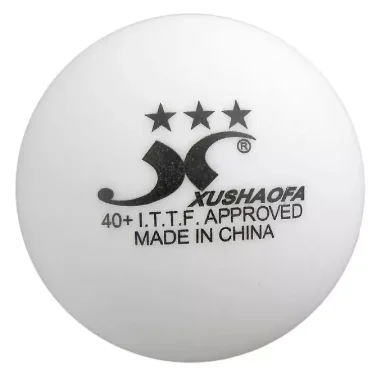 Xushaofa 3-Star Seamless Table Tennis Balls Box of 6 