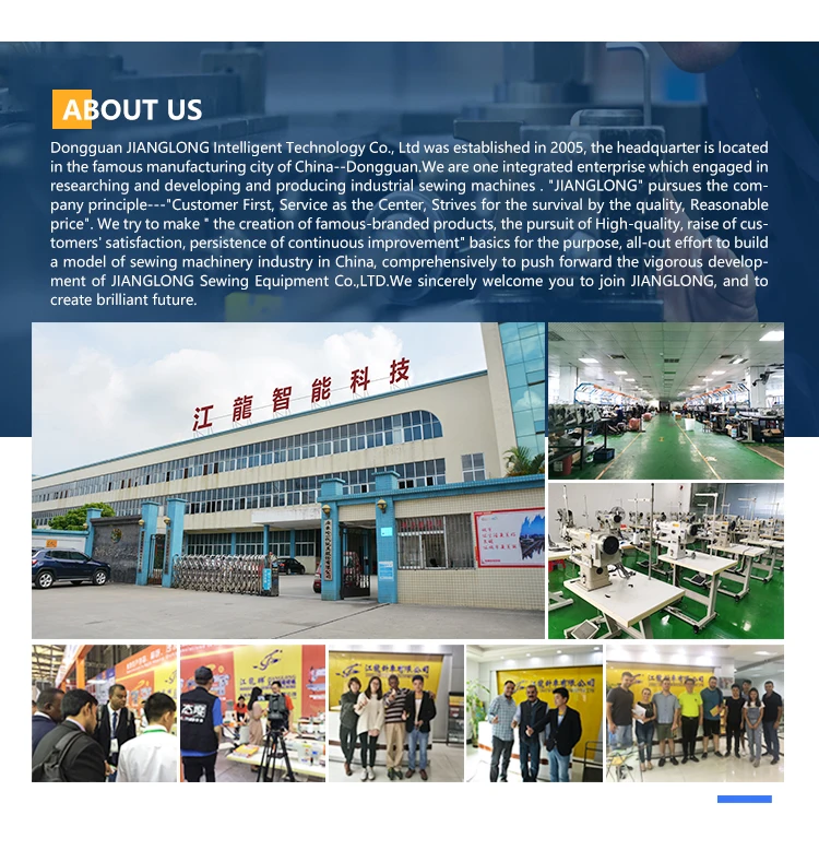 Jianglong JL-246 Cylinder Bed Compound Feed Sewing Machine