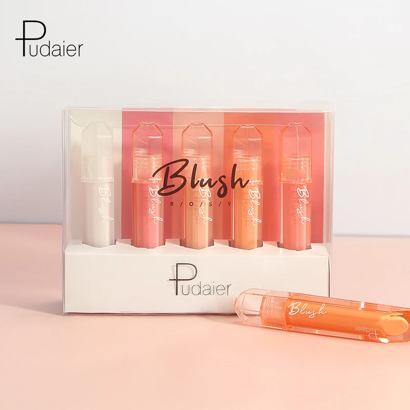 

Private Label Easy to Color Liquid Blush Suit Long-lasting Waterproof, 9 colors