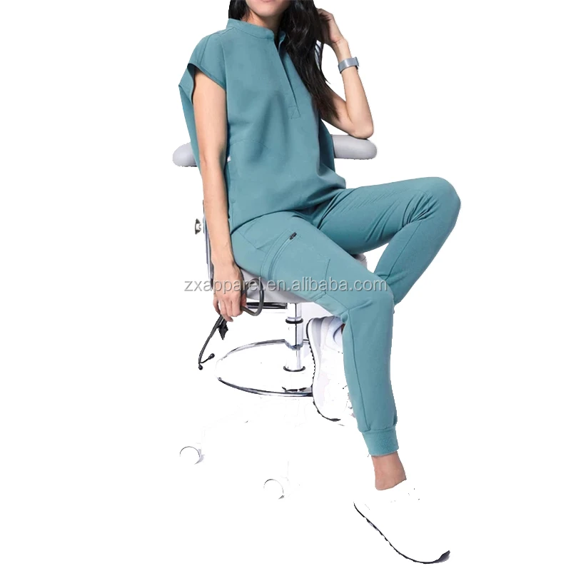 Stylish And Newest Customized Scrub Affordable Spandex/organic Cotton