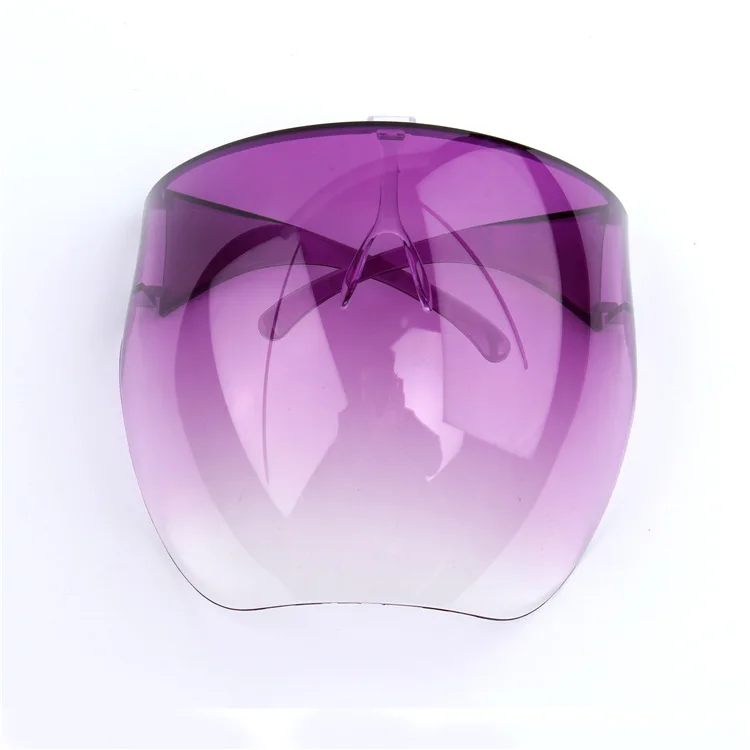 

Hot sell fashionabl proof nose anti fog glasses colorful plastic face mouth protective anti smoke glasses