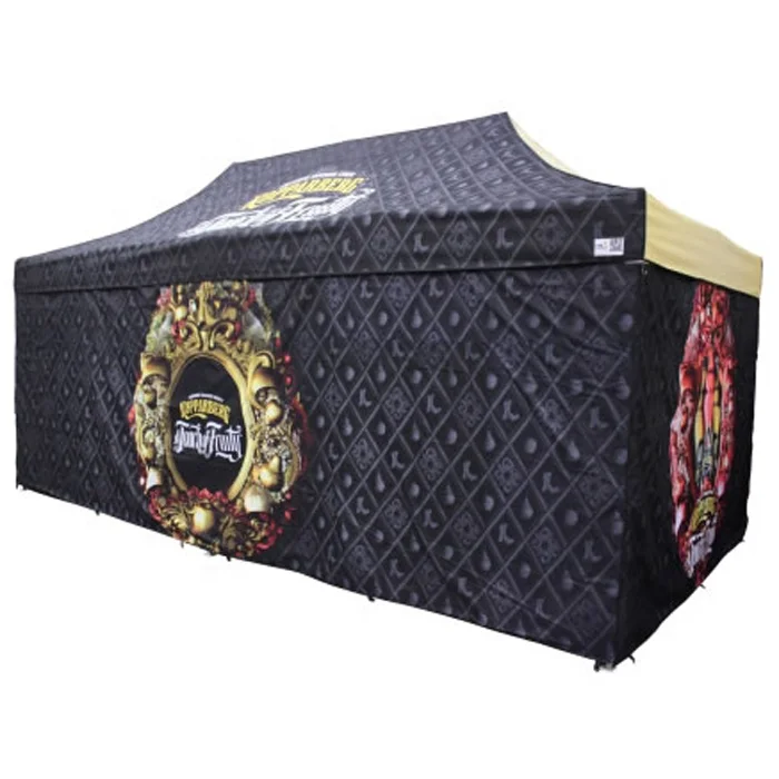 
3x6m Aluminium Frame Gazebo 50 Hex Alu Folding Tent 