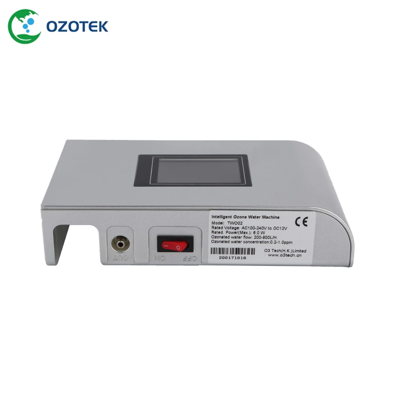 

OZOTEK 12 volt water tap ozone generator TWO002 0.2-1.0 PPM With Venturi 200-900 LPH for Laundry