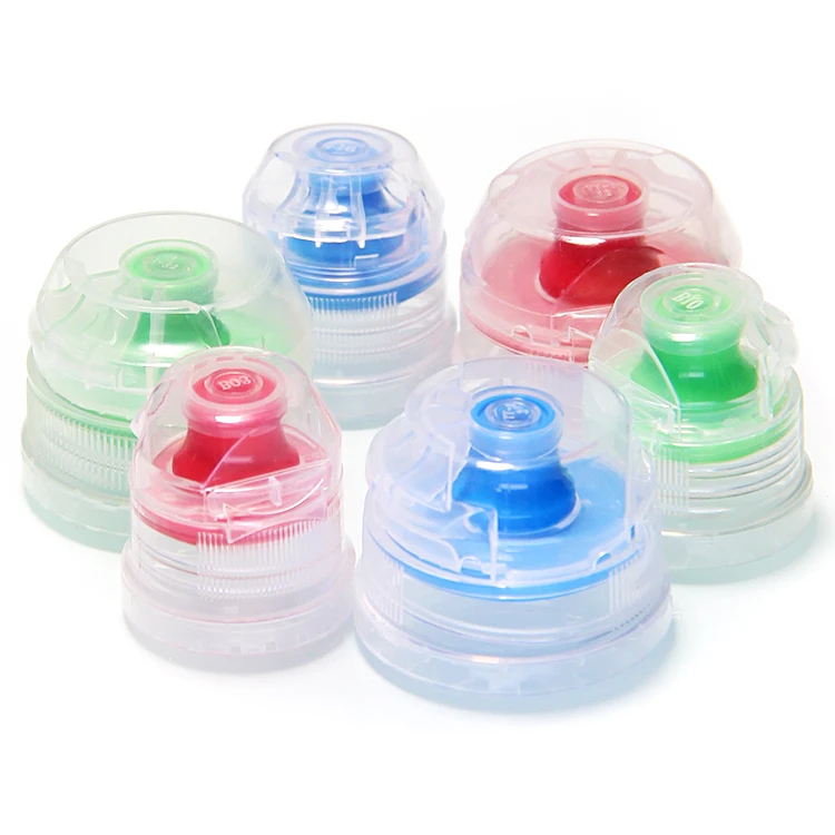 

28MM Plastic Sport Water Drinking Bottle Lids Bottle Caps Closures Flip Top Cap