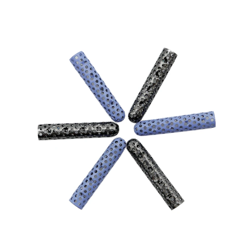 

Weiou Shoe Accessories Manufacturer Brand New High Quality Metal Material Shoe Decorations Bullet Hollow Metal Head