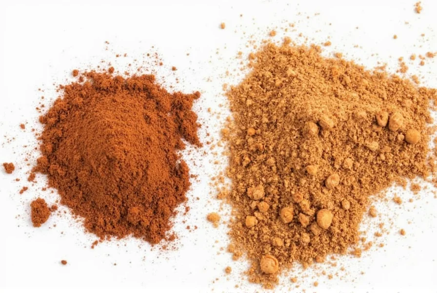 Three cinnamon sticks labeled Ceylon, Cassia, and Saigon cinnamon