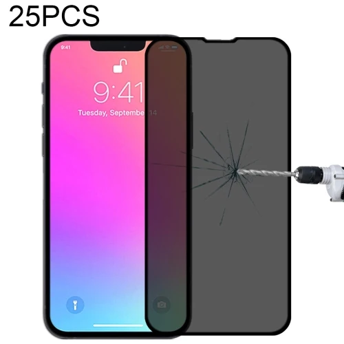 

Wholesale Promotion Flexible Screen Protector 25 PCS High Aluminum Wear-resistant Tempered Glass Film for iPhone 13 Pro Max, Transparent