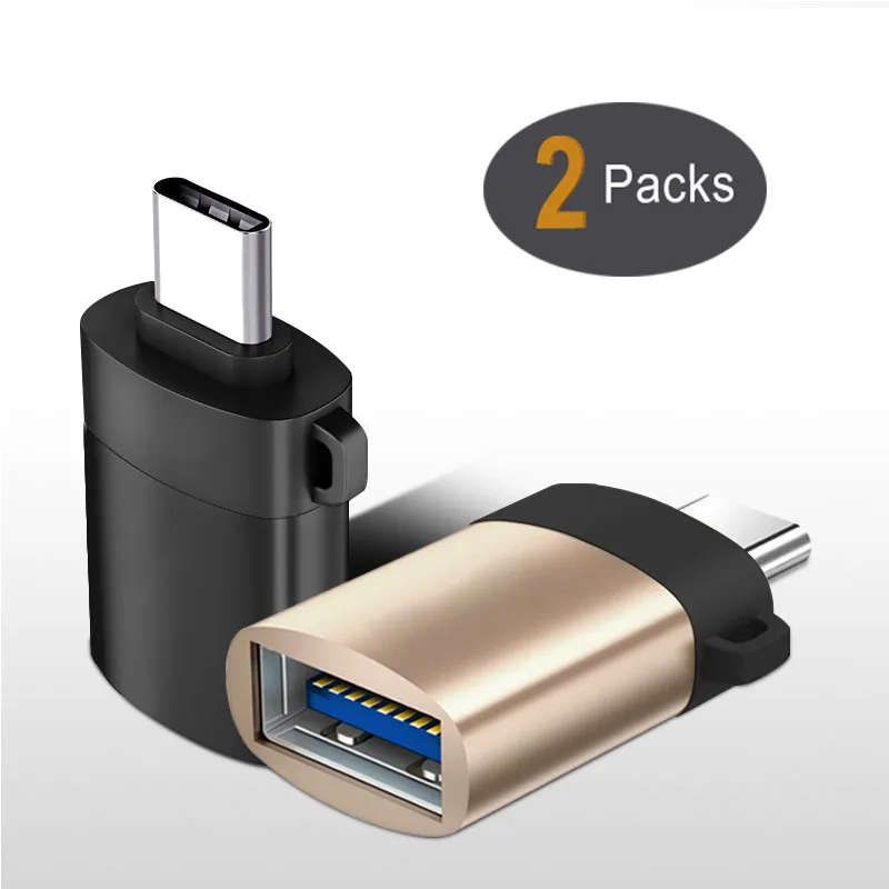 

Usb 3.0 To Type-c Connector Adapter Type C otg Adapter, Gold, silver, pink, red, black