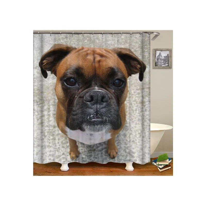 

i@home 3d shower curtain fabric digital printing bathroom waterproof custom shower curtain, As picture show