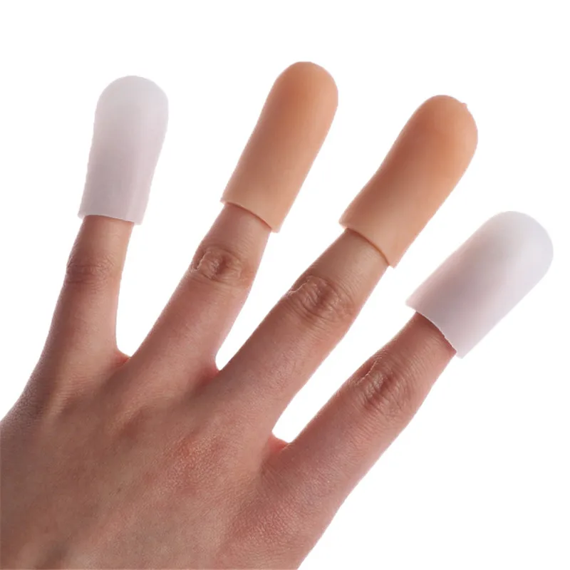 

2Pcs Silicone Gel Tubes Finger Little Toe Protector Toe Separators Tool