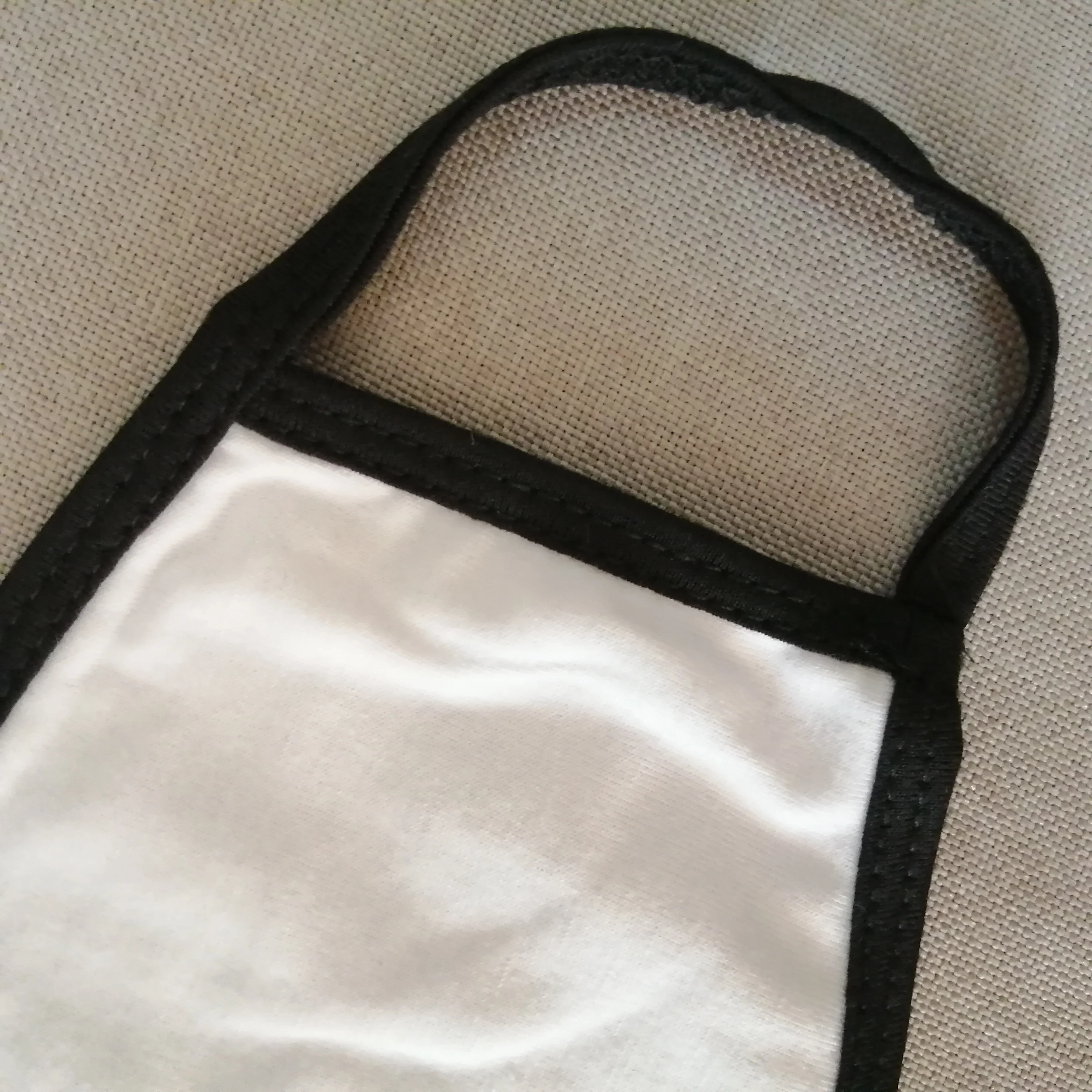 
2020 hot sale high quality black sublimation mask thermal transfer mask for adult and kids 