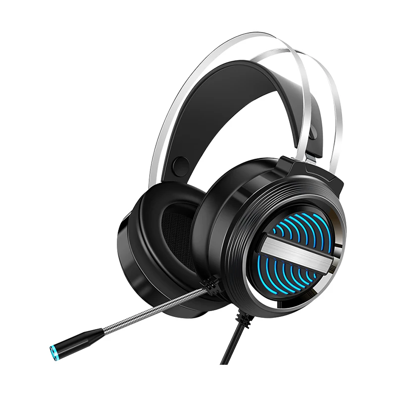 

XKDUN CK-88 2020 Hot Selling LED Stereo Sound Headsets Over-ear Wireless Gaming Headphone with Mic Headphone For Game