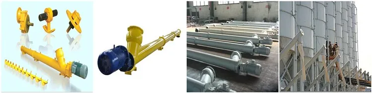 chemicals screw conveyor