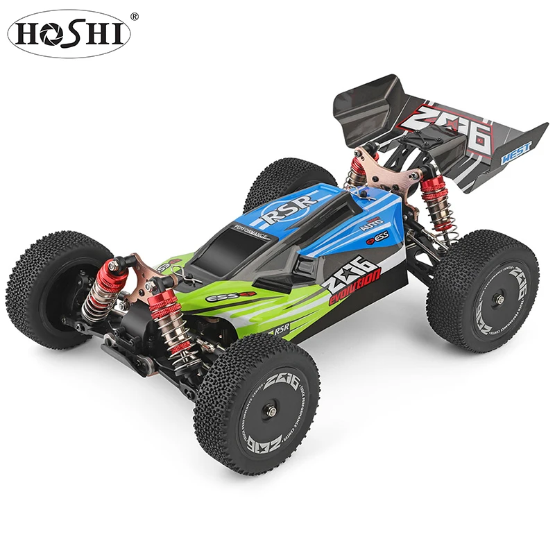 

HOSHI Wltoys 144001 1/14 2.4G Racing RC Car 4WD High Speed Remote Control Vehicle Models Toys 60km/h Quality Assurance for kids