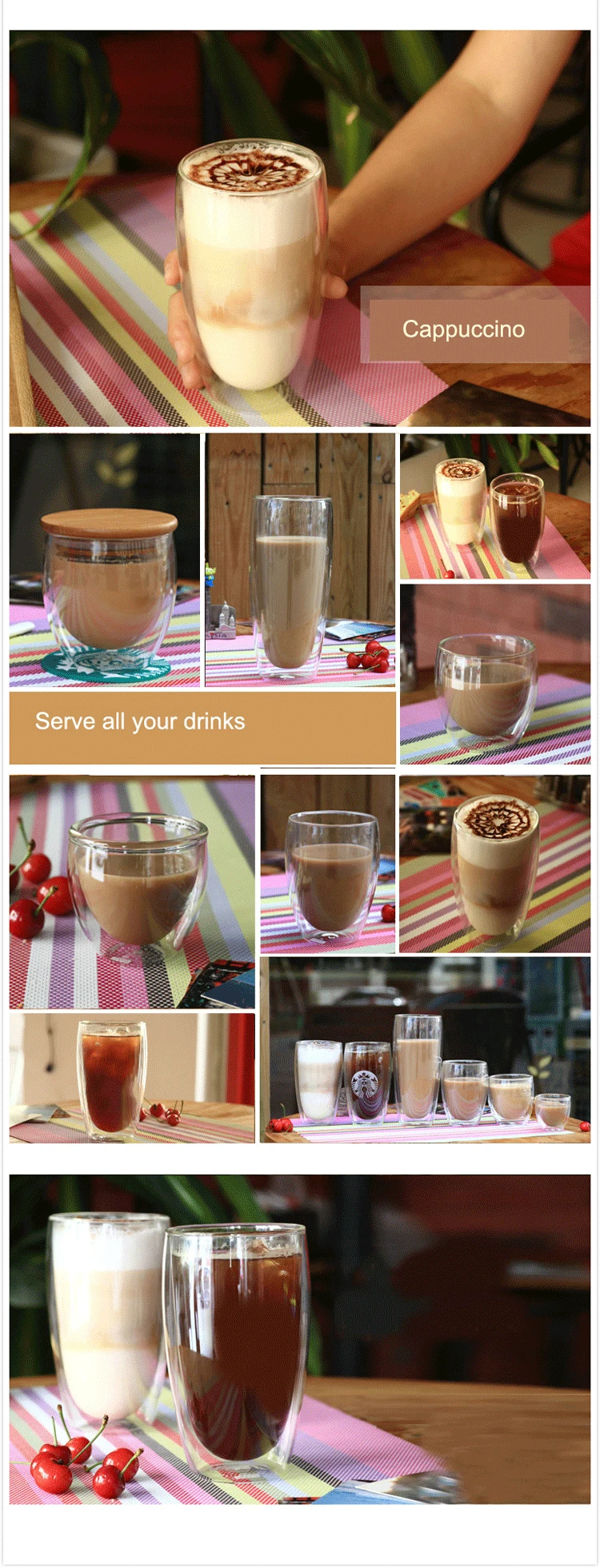 80/250/350/450ml Coffee Cup