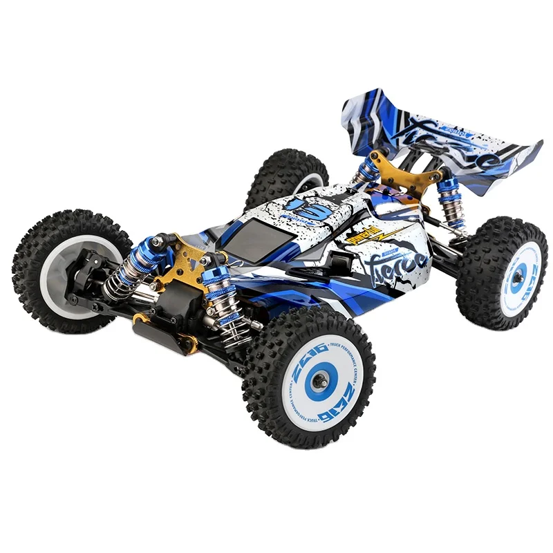

NEW Wltoys 124017 Racing Car 1/12 2.4GHZ 4WD 75km/h High Speed Car Brushless Remote Control Truck Car Toys For Gifts, Blue