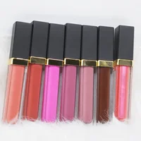 

Custom logo cruelty free womens lipgloss waterproof lighted lip gloss with mirror