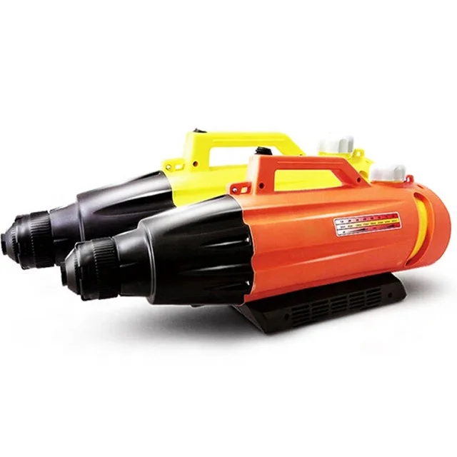 

Portable Electric ULV Sprayer Fogger Machine Cold Fogging Machine Ultra Low Capacity Disinfection Funnel, Orange