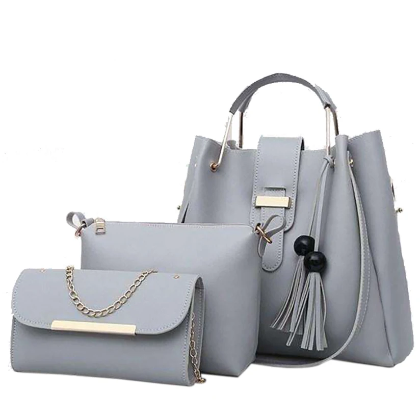 

Sac a Main Ladies Fashion Casual PU Leather Handbag Messenger Bags Shoulder Bag Shopper Tote