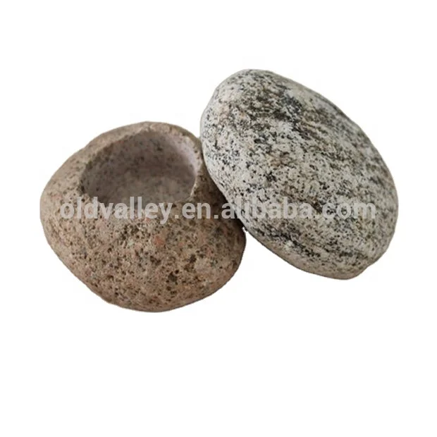 
2015 new arrival wholesale cheap candle holder stone for decoration 