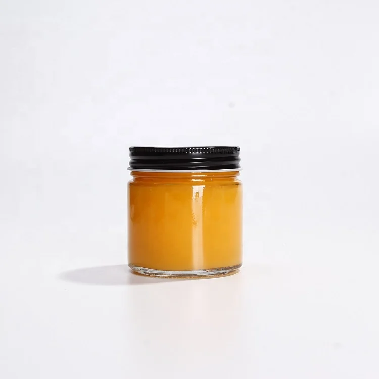 

Storage jar 100ml 200ml mini clear glass sauce jam canning jar with lid
