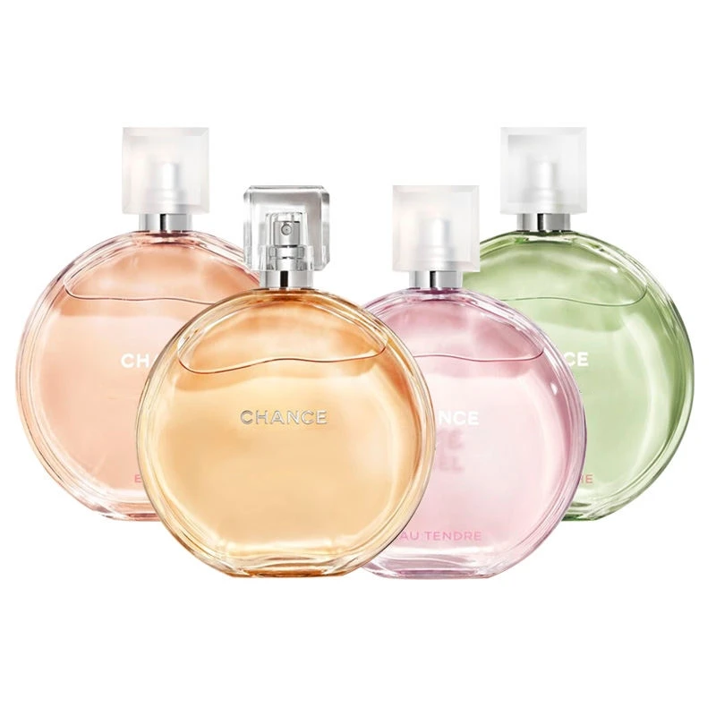 

100ml Women Perfume Fragrance Ladies Perfume Floral Fresh EDT 3.4fl OZ Suitable High Quality Pink Yellow Green Bottle Perfume