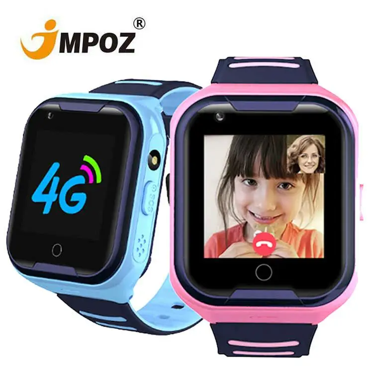 

A36E Kids Smart Watch 4G Wifi GPS Tracker Watch Phone Digital Wrist SOS Alarm Clock Camera Baby Safety Lost-Proof Watch