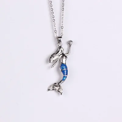 

Fashion Pendant Mermaid Necklace Crystals Necklaces for Women