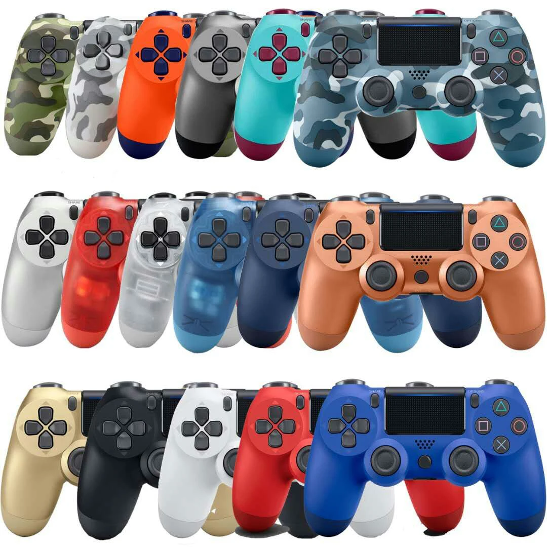 

Hot Sell Manette dual-shock controller mando joystick PS4 Controller Wireless Gamepad For PS4 playstation console, 22 colores