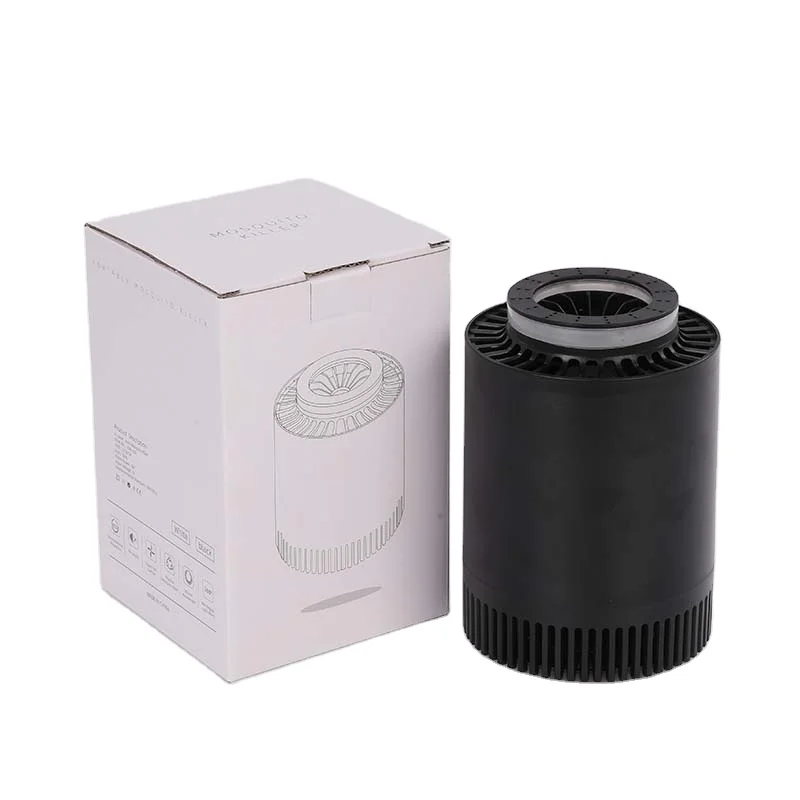 

360 Degree Light Effect Purple Lights New ABS Plastic Strong Suction Mosquito Killer Lamp Repellent 8 LED 2021 Electric, White, black