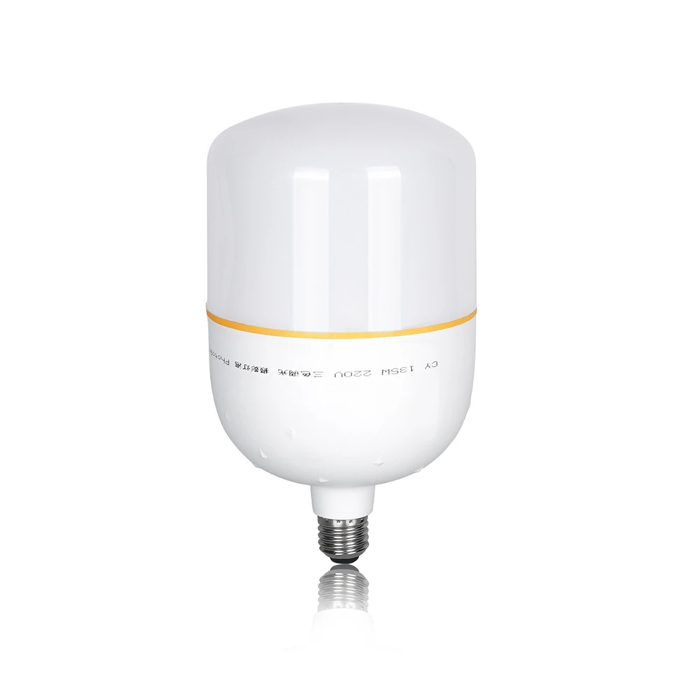 

2-Color Temperature Photography LED Lighting Bulbs High Bright 135 Watt E27 Base For Photographic Photo Video Studio