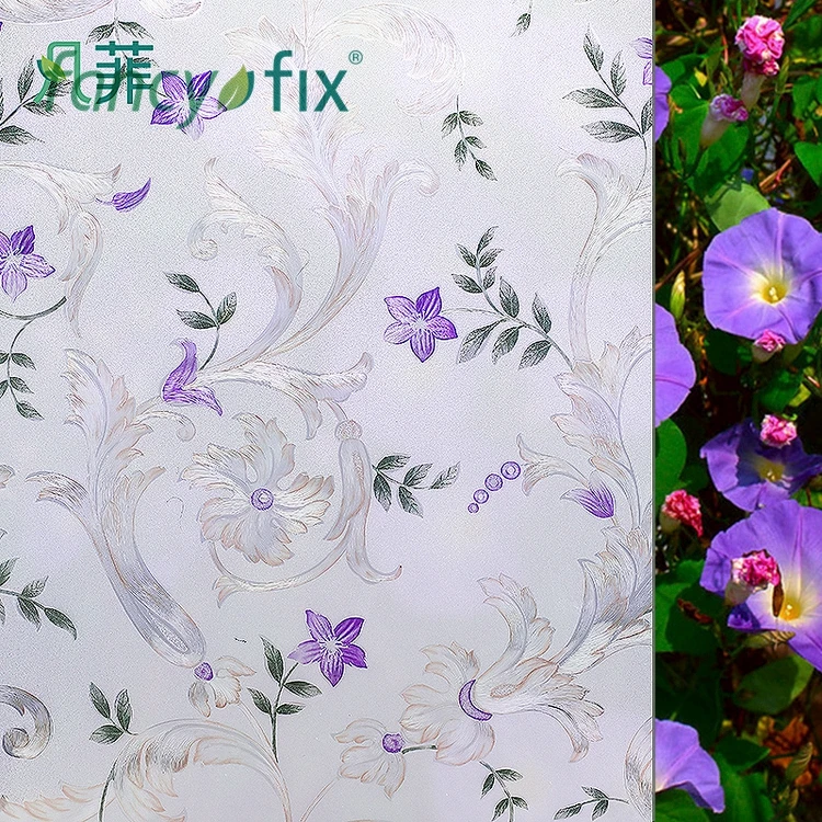 

17.7''X78.7'' Privacy Indoor Decorative Stained Static Cling Window Film