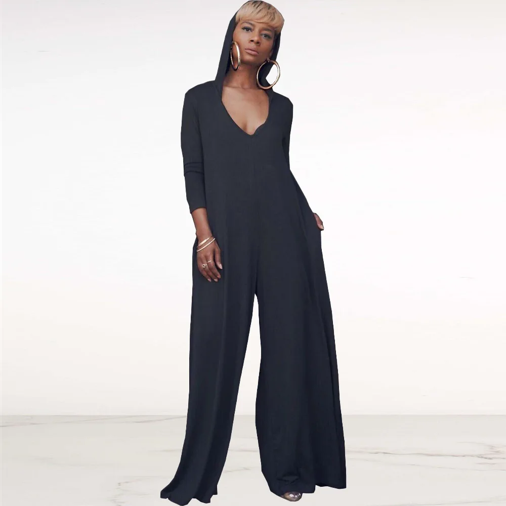 

DN8300 Popular Latest design wholesale dropshipping wide leg trousers women luxury fitness jumpsuit 2021 custom trousers