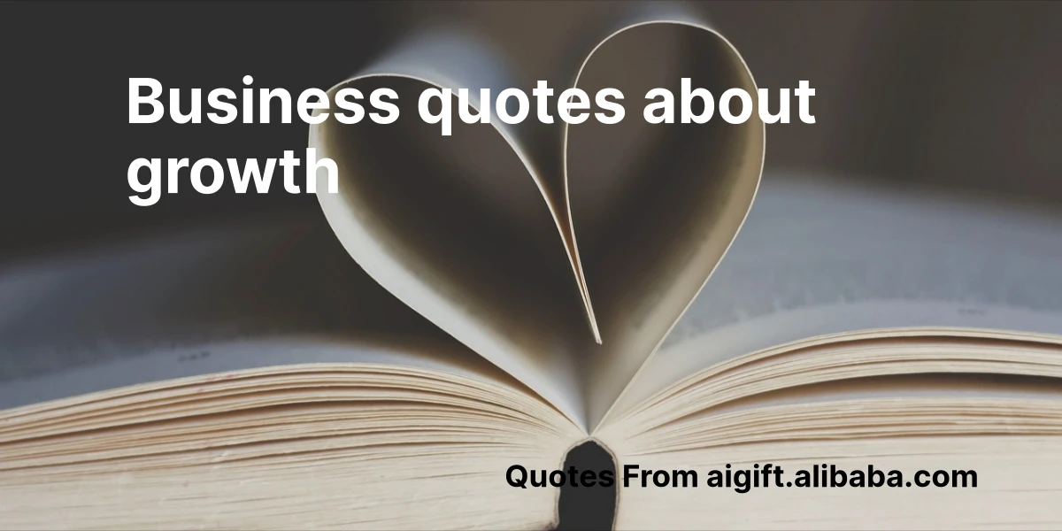 business quotes about growth