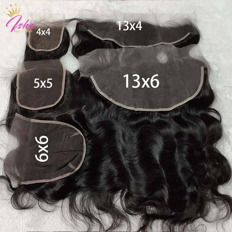 

Unprocessed Cuticle Aligned Human Virgin Hair HD Lace Frontal 13x6 Wholesale, Natural color can be dyed and bleached