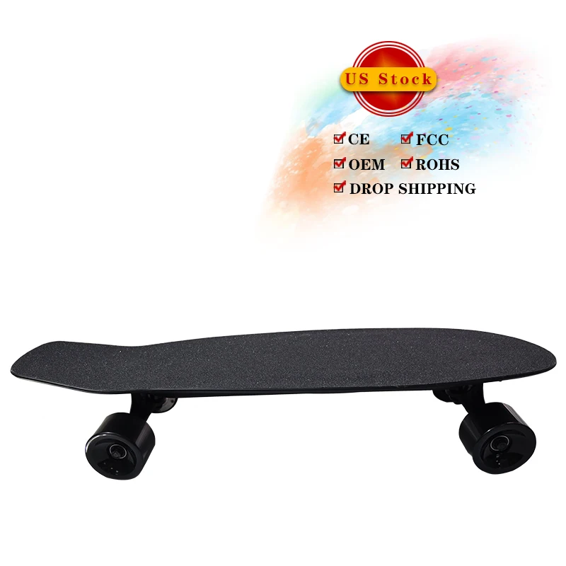 

Fast hub motor 4 wheel electric skateboard off road electric skateboard with Remote Controller