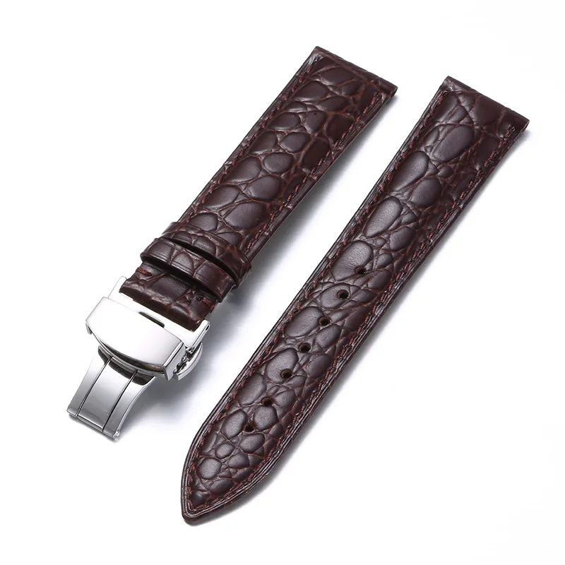 

Round Grain Leather belts Multiple sizes in stock Watch Genuine Leather Strap, Customized