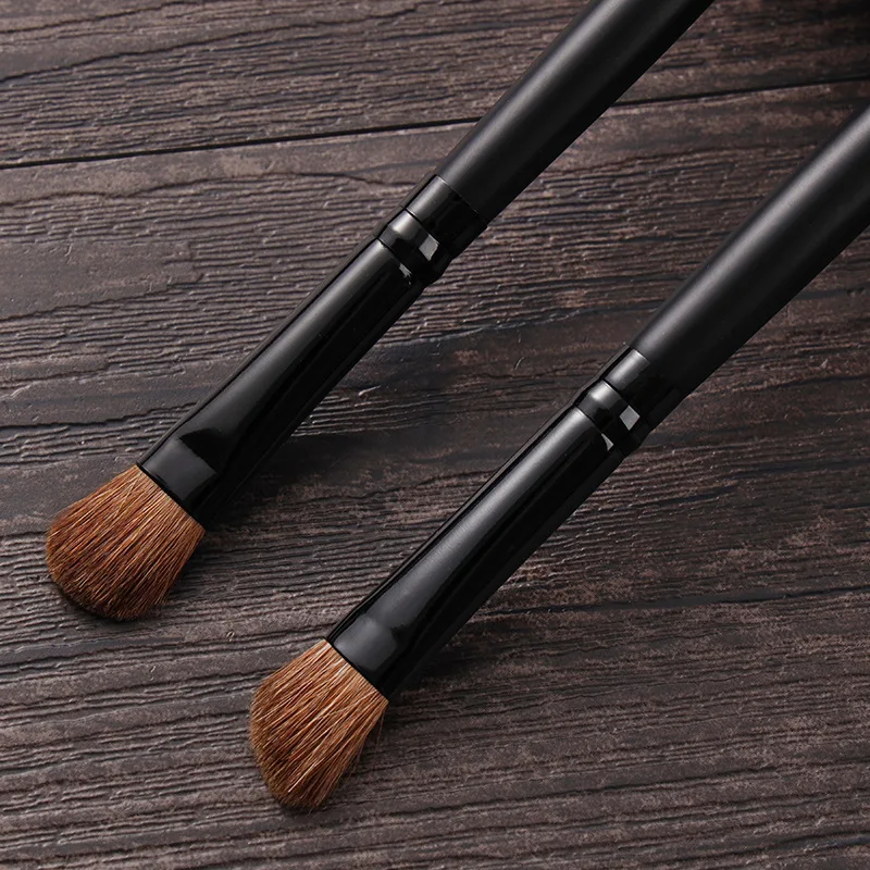 

Free Sample 2 Piece Black Handle Makeup Eyeshadow Brush Small Brush for Makeup