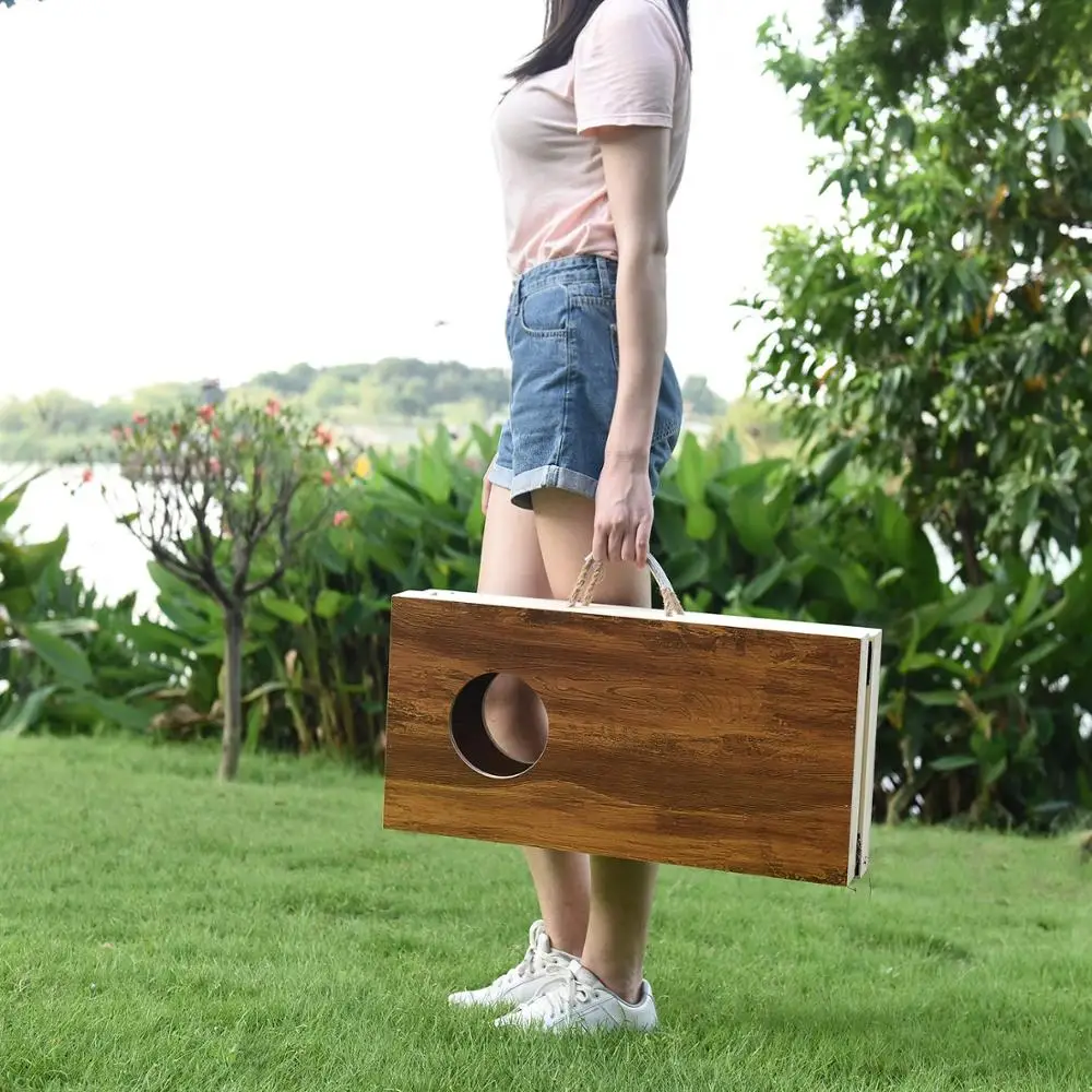 实木cornhole 套装