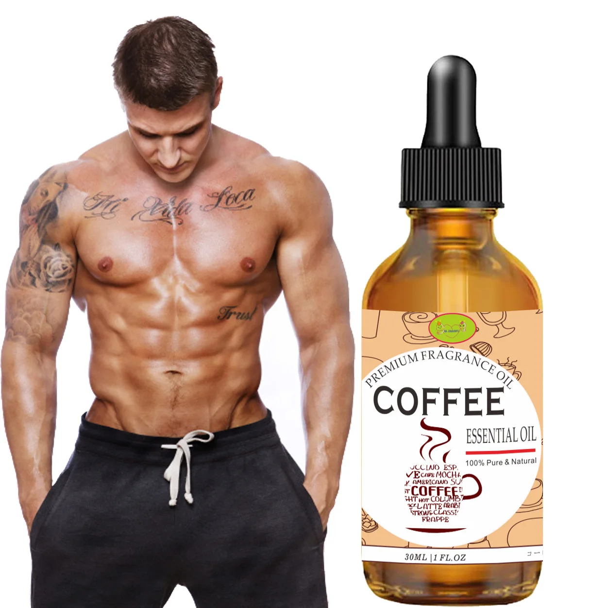 

Factory Wholesale Premium Fragrance Oil 100% Pure and Natural Coffee Essential Oil 30ml Aromatherapy Body Massage Essential Oil