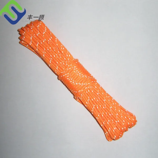 

Camping Accessories Camping Tent Rope Polypropylene Braided Rope Reflective Rope, Customized