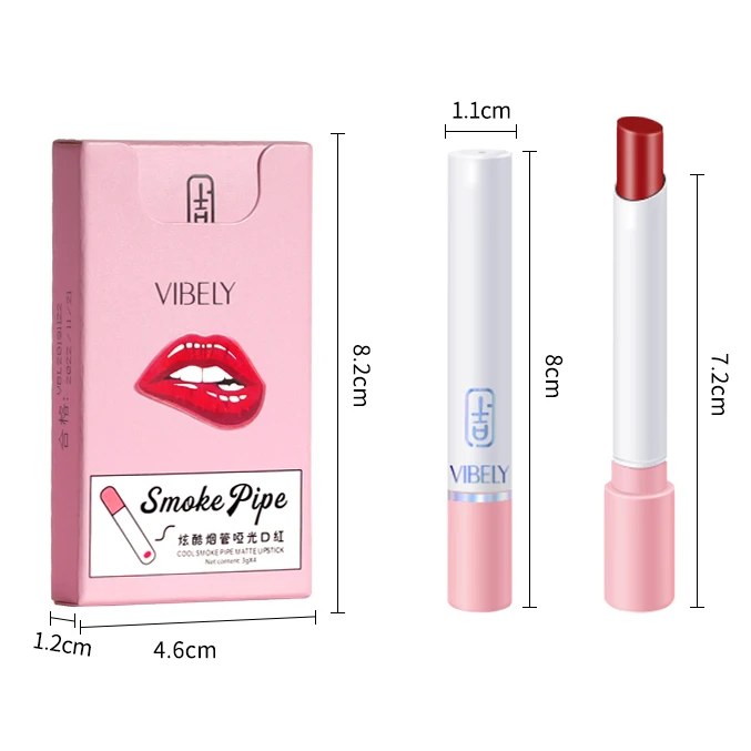 

New Design Waterproof Long Lasting Matte Lipsticks Lady's Lips Beauty Makeup