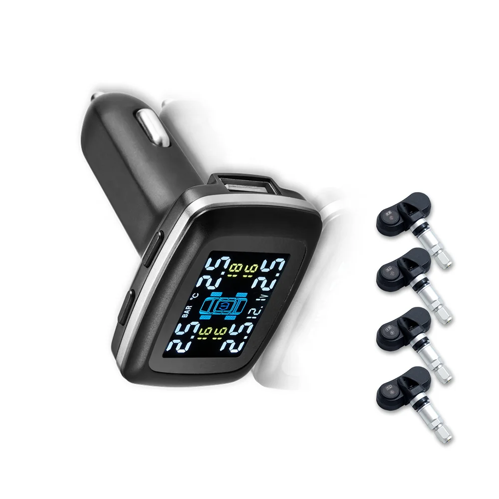 

Solar TPMS Newest Technology Car Tire Diagnostic tool With Mini Internal Sensor Auto Wireless Universal TPMS