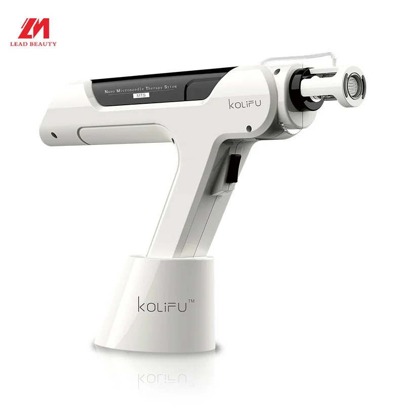 

Portable Salon Home Use Skin Rejuvenation Non-needle Mesotherapy Injector Gun, White