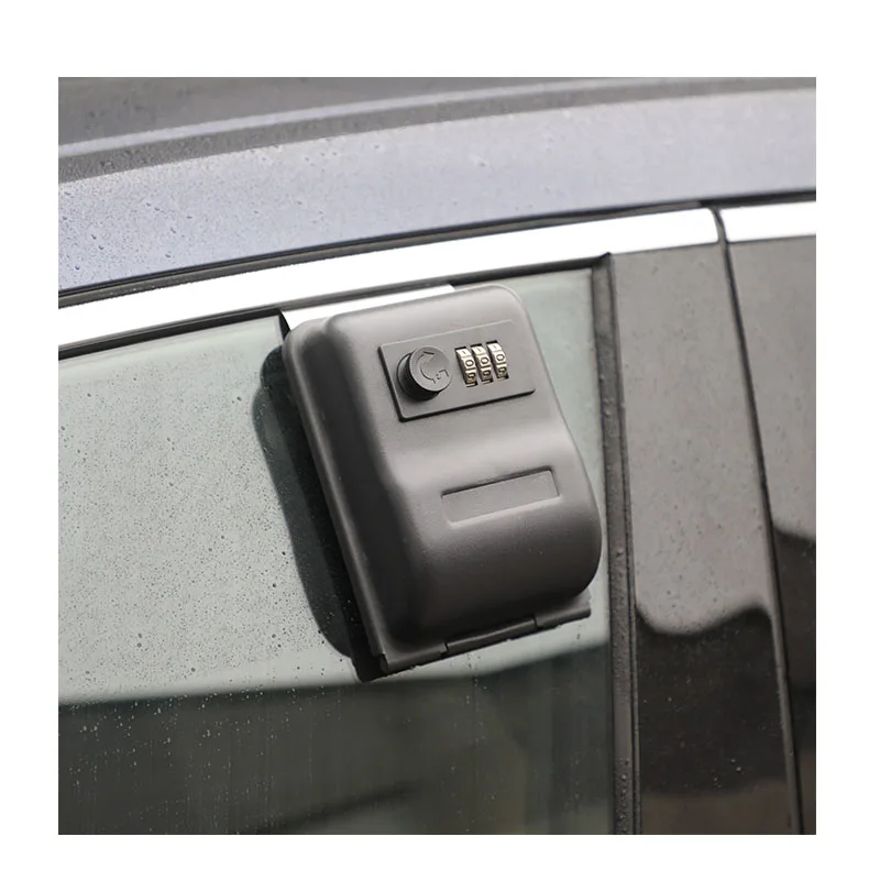 

High security 3 combination code key storage vehicle car window lock box for keys