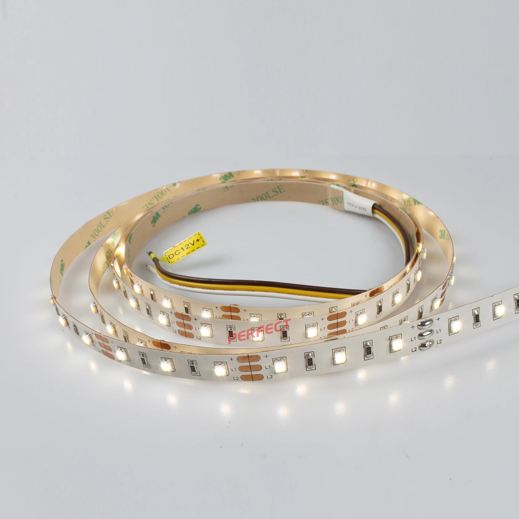 Cct Adjustable Led Strip 3528 Dual Color Led Strip 60ledm Led Flexible